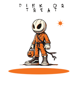 Dink or Treat Pumpkin Head